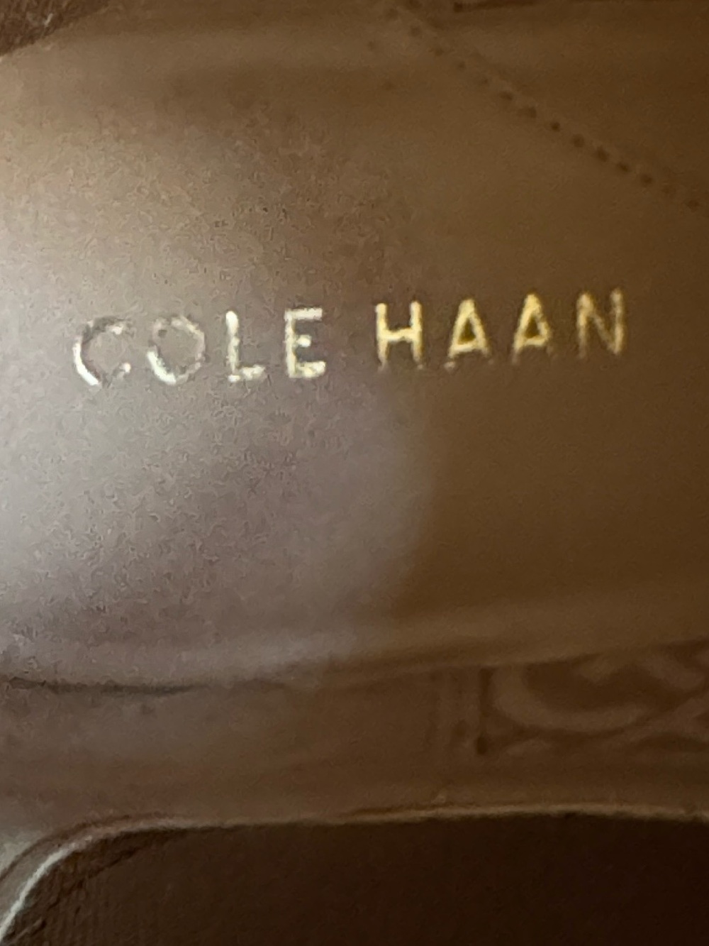 Cole Haan Chestnut Suede Chelsea Booties Size 8.5B - Picture 2 of 11